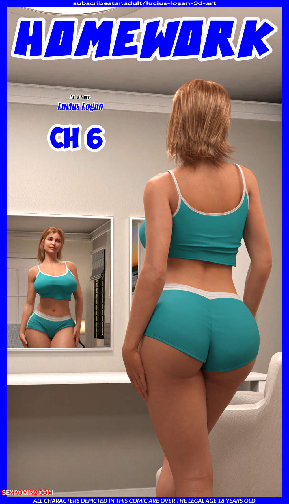 Porn comic Homework. Chapter 6. Lucius Logan