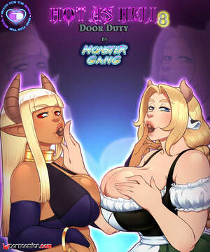 Porn comic Hot As Hell. Part 8. Door duty Porn comic Hot As Hell. Part 8. Door duty