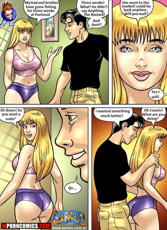 âœ…ï¸ Porn comic Hot Cousin. Part 2. Sex comic continuation of this | Porn  comics in English for adults only | sexkomix2.com