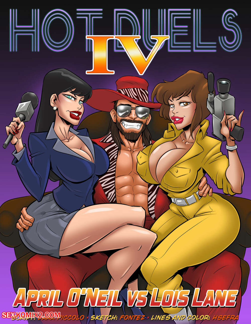 ✅️ Porn comic Hot Duels IV. April Oneil VS Lois Lane Sex comic hot beauties  with | Porn comics in English for adults only | sexkomix2.com