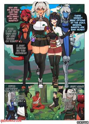 Porn comic How to Capture Bandits. Saova Porn comic How to Capture Bandits. Saova