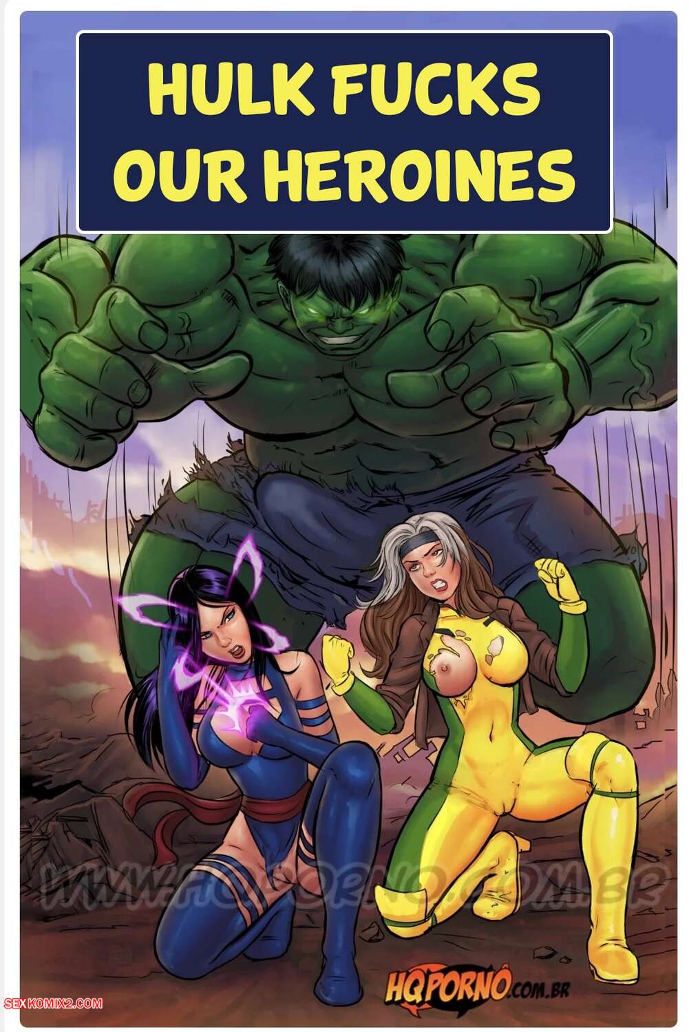 Porn comic Hulk Fucks Our Heroines. Hulk Fode Nossos Herois XXX. HQPorno