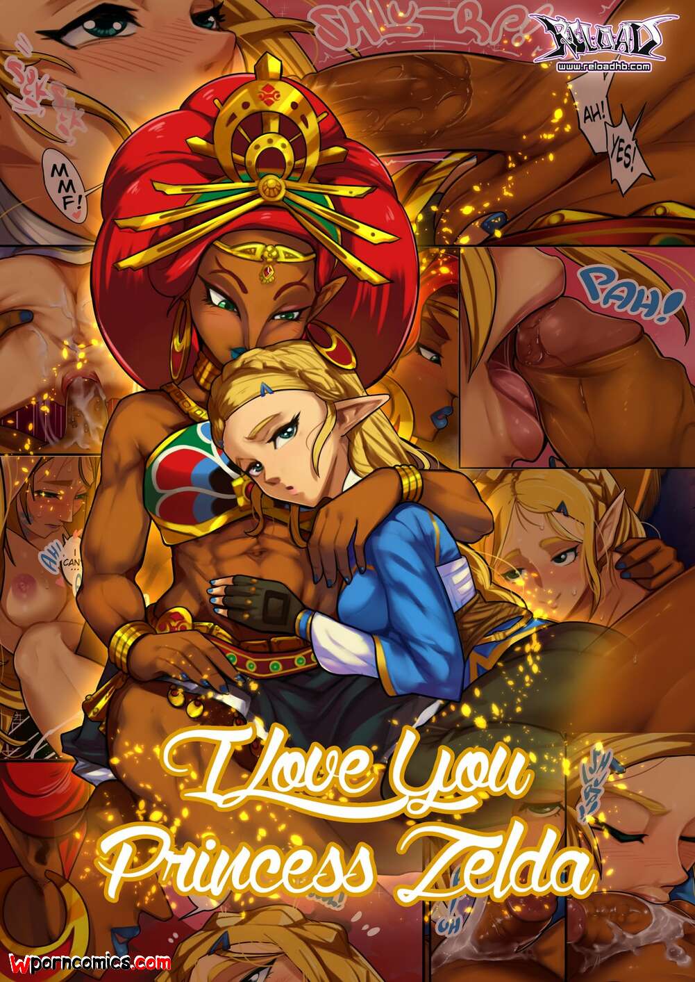 Zelda Lesbian Porn - âœ…ï¸ Porn comic I Love You Princess Zelda. RELOAD Sex comic girls were bored  | Porn comics in English for adults only | sexkomix2.com