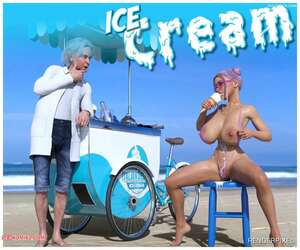 Porn comic Ice Cream. Renderpixel