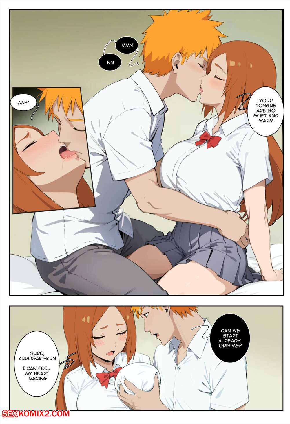 Ichigo and orihime sex