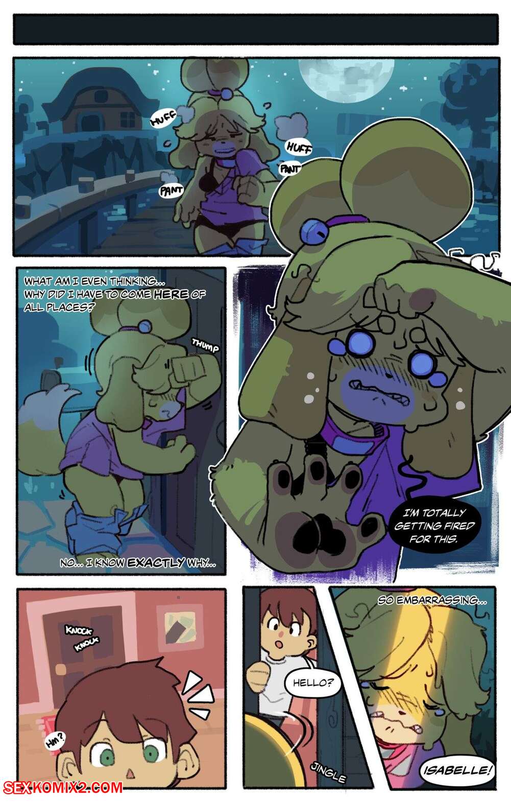 Animal on animal porn comics