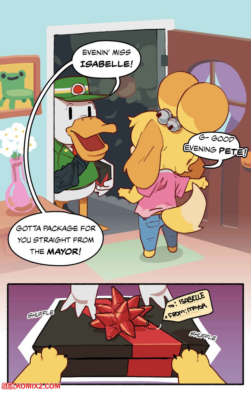 Isabelle animal crossing porn comics