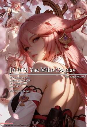 Porn comic JA043. Yae Miko Cosplay. Jessie AI