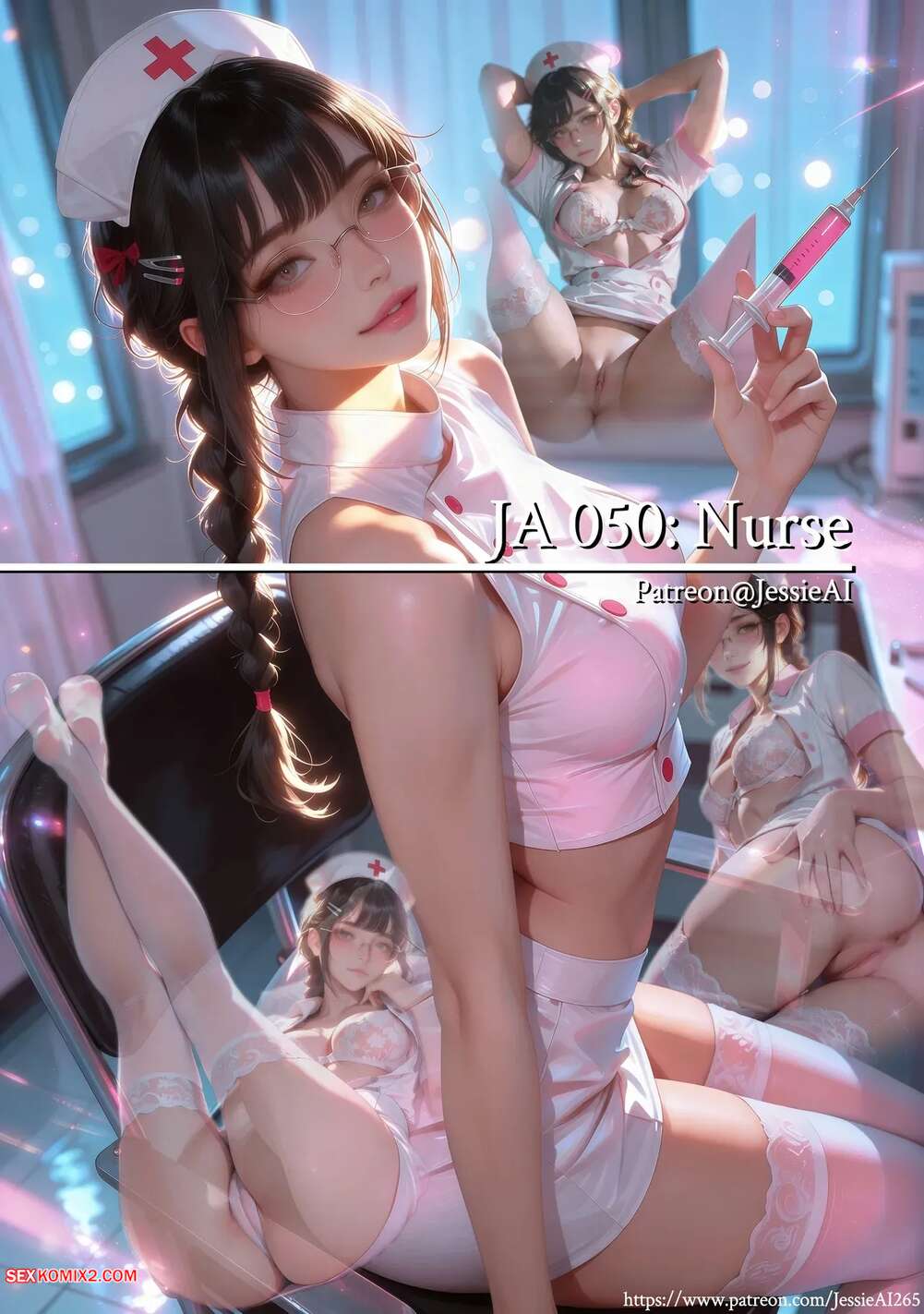 Porn comic JA050. Nurse. Jessie AI