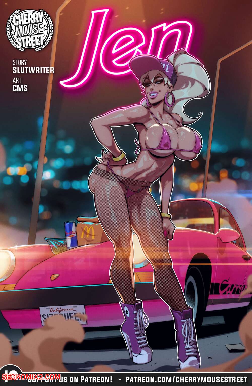 California comic porn art