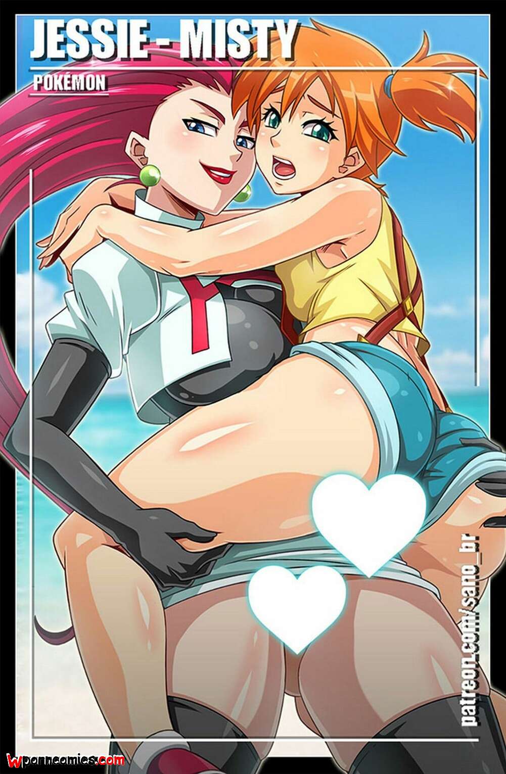 Lesbian pokemon misty porn comic