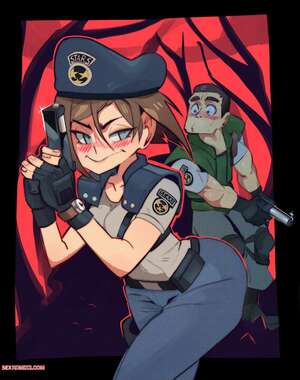 Porn comic Jill Sandwich. Resident Evil. Disabled Fetus