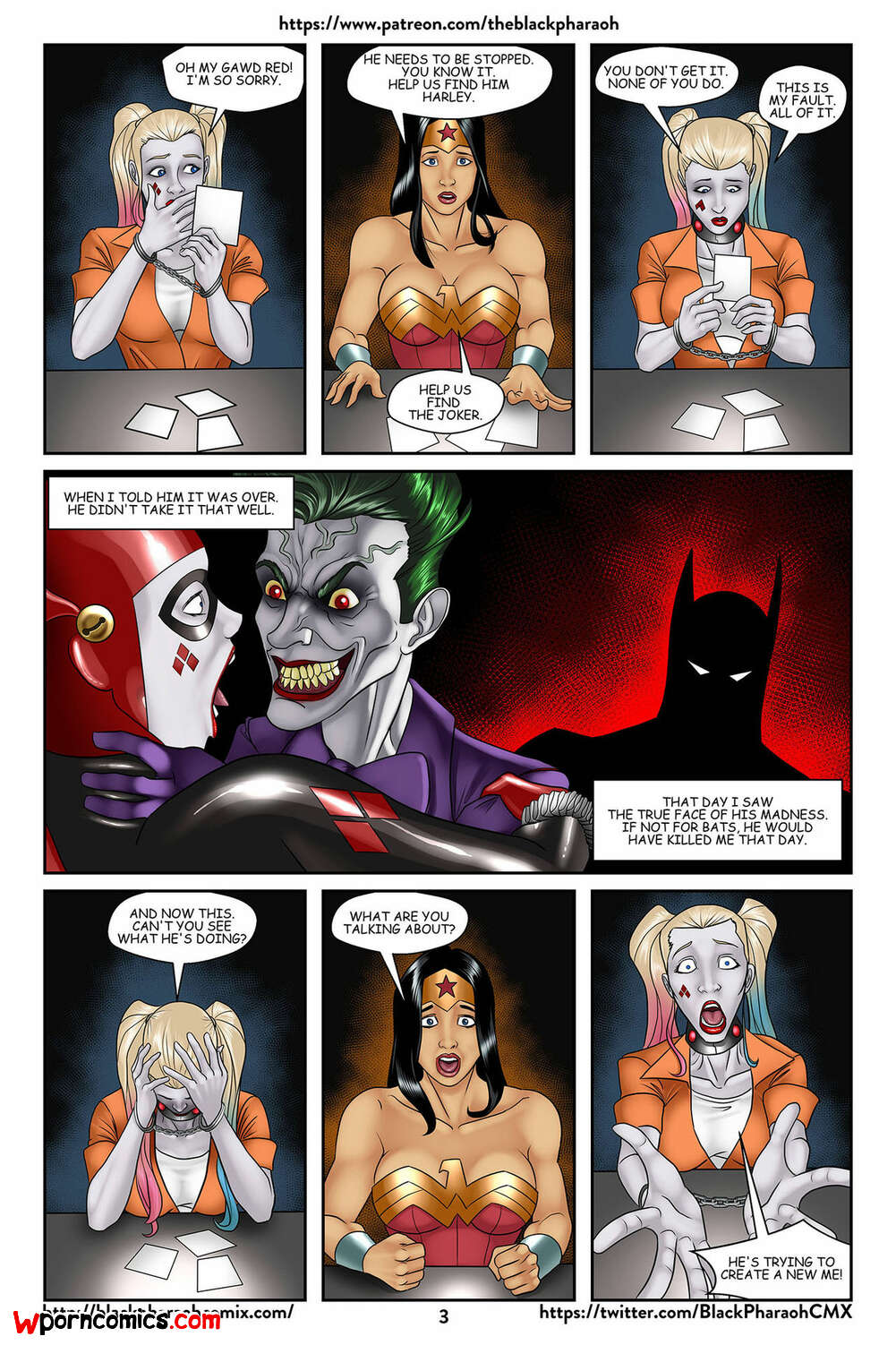 The Joker Cartoon Xxx - âœ…ï¸ Porn comic Joker The Inner Joke Sex comic Joker decided to | Porn comics  in English for adults only | sexkomix2.com