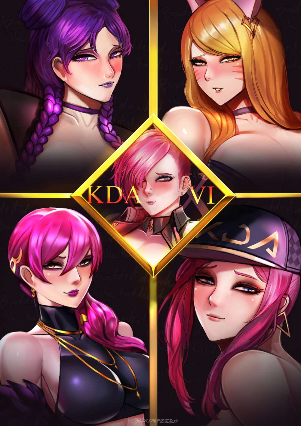 League Of Legends Girls - âœ…ï¸ Porn comic KDAxVi. League of Legends. BADCOMPZERO. Sex comic group of  girls | Porn comics in English for adults only | sexkomix2.com