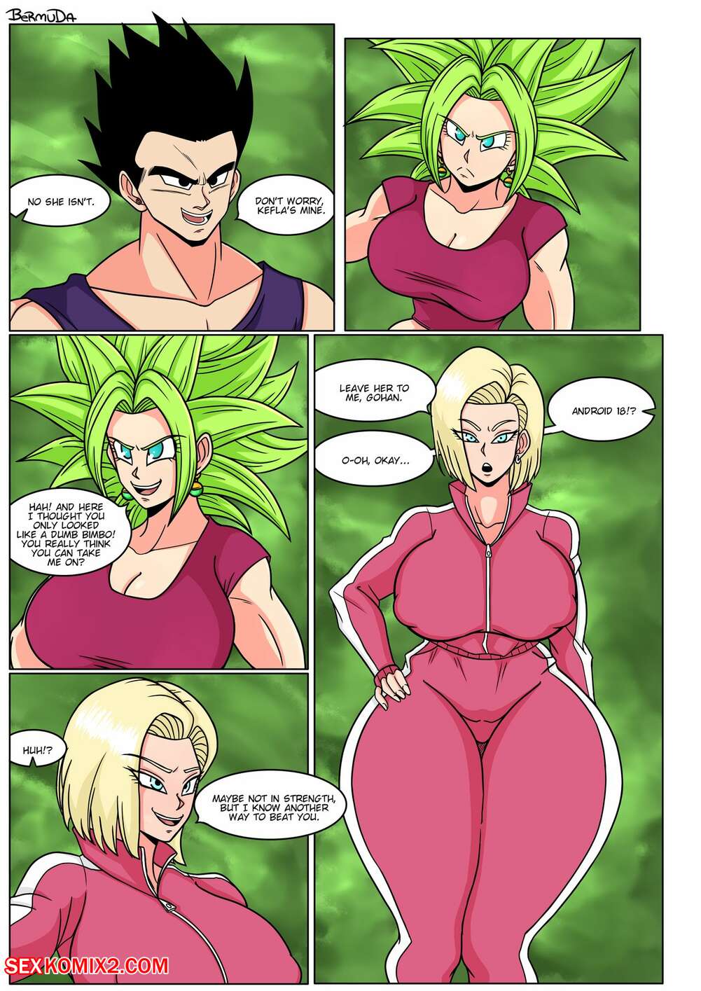 Dragon ball z kefla porn comics