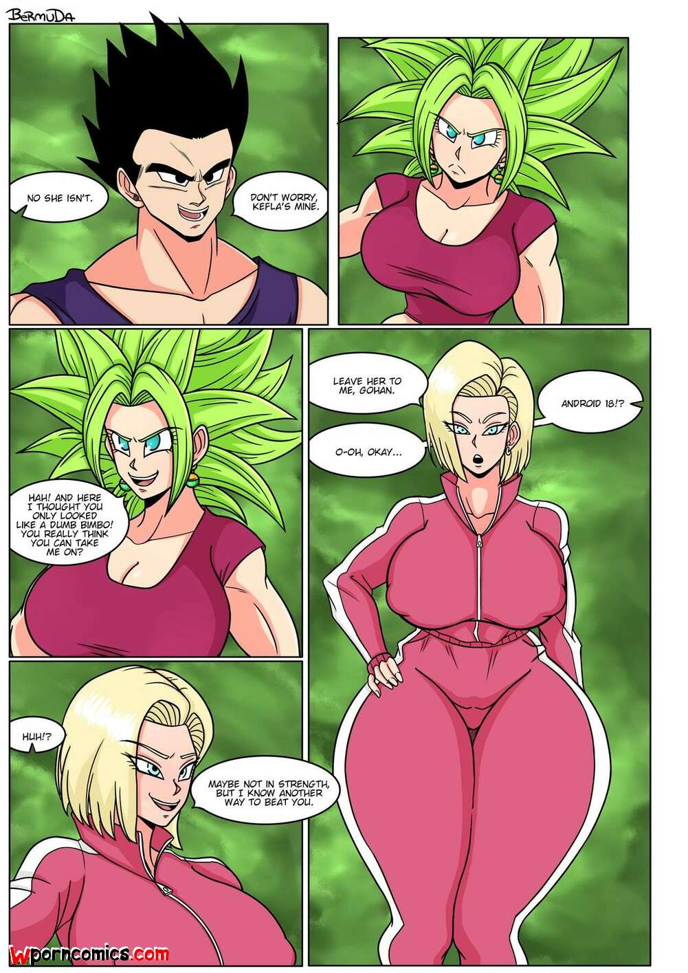 ✅️ Porn comic Kefla X Android 18. Bermuda Sex comic blonde beauty decided | Porn  comics in English for adults only | sexkomix2.com