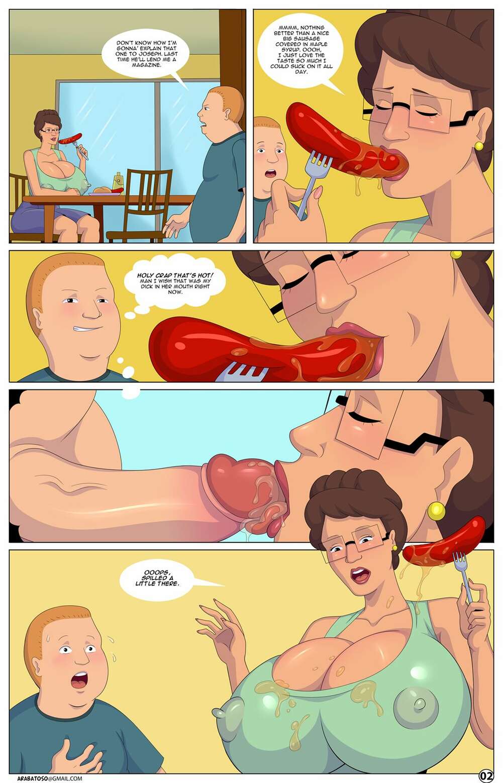 King of the hill porn comics
