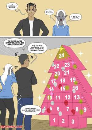 Porn comic Kinkmas Calendar. MadAbalone Porn comic Kinkmas Calendar. MadAbalone