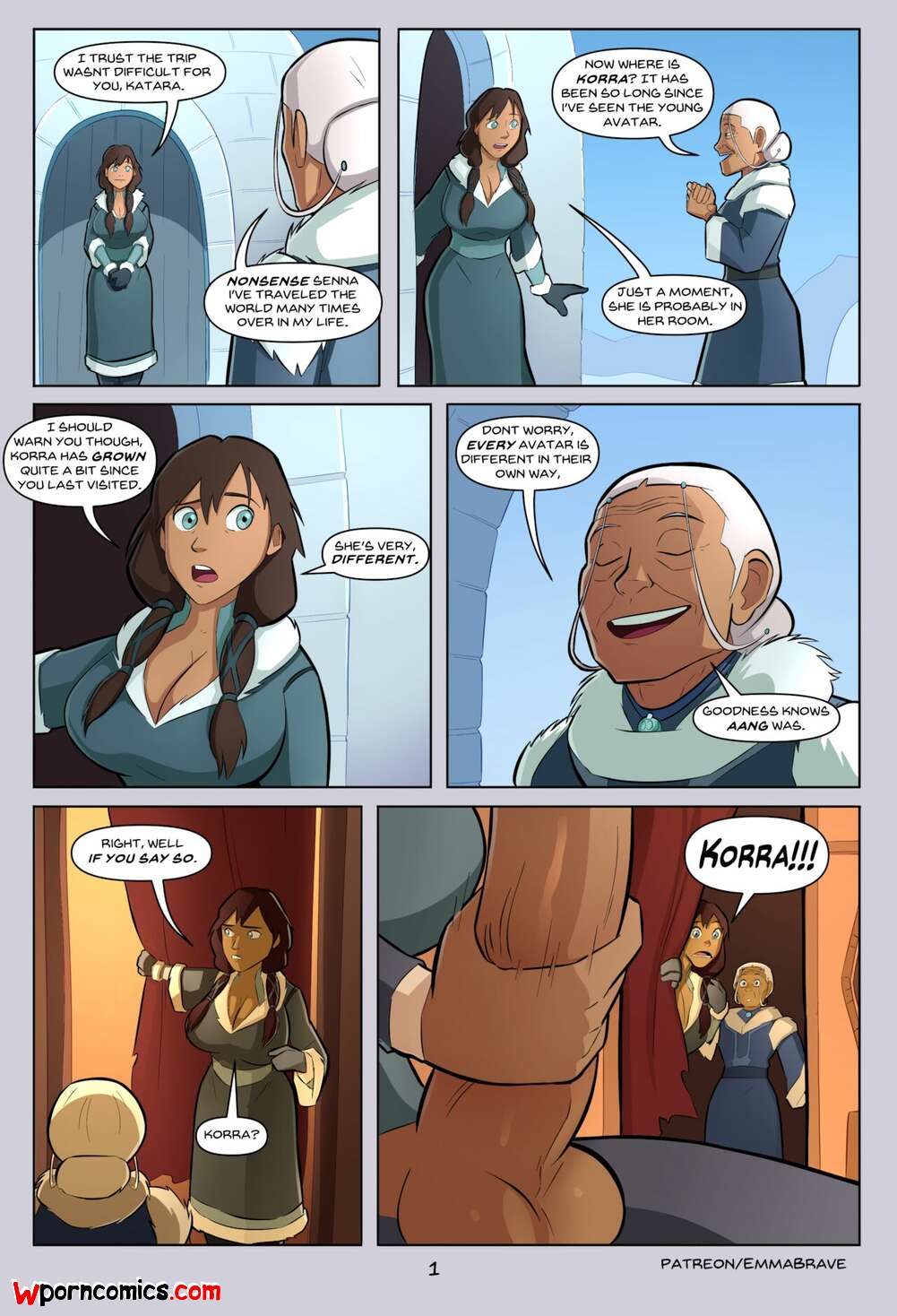 The legend of korra comic porn