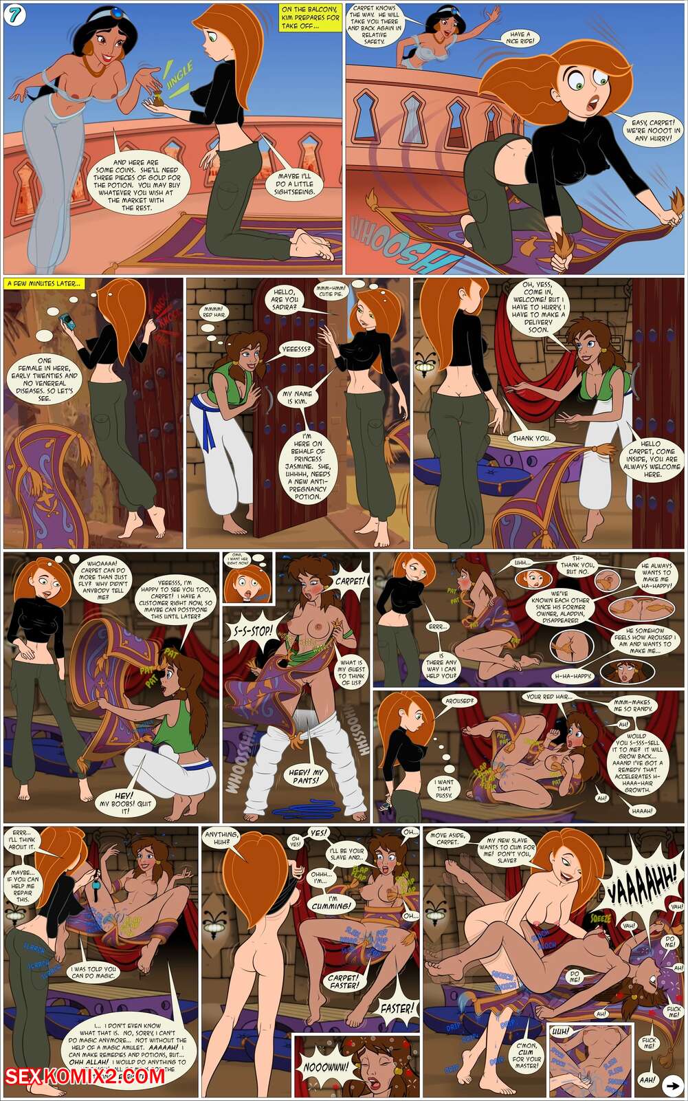 Kim possible pron comics