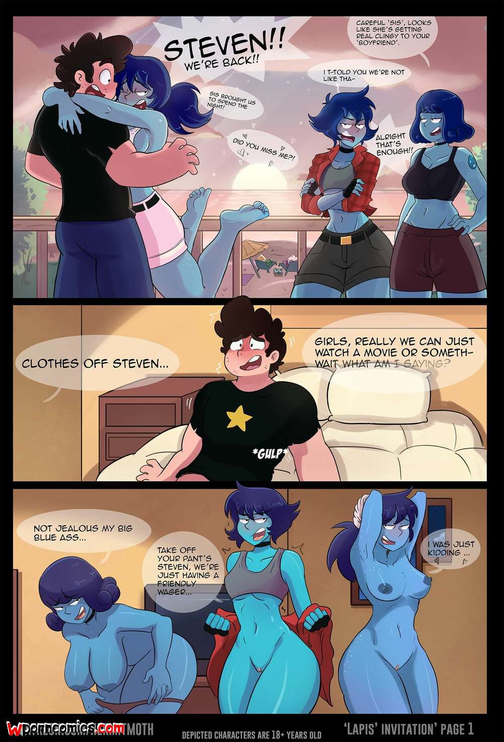 Lapis lazuli comic porn