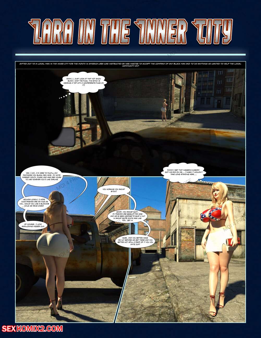 ✅️ Porn comic Lara In The Inner City. Chapter 1. Moiarte3D. Sex comic busty  blonde decided | Porn comics in English for adults only | sexkomix2.com