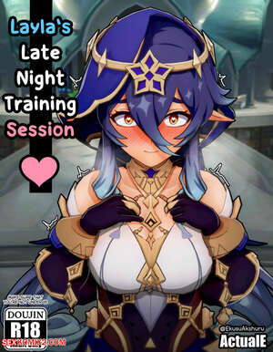 ✅️ Porn comic Laylas Late Night Training Session Genshin Impact  