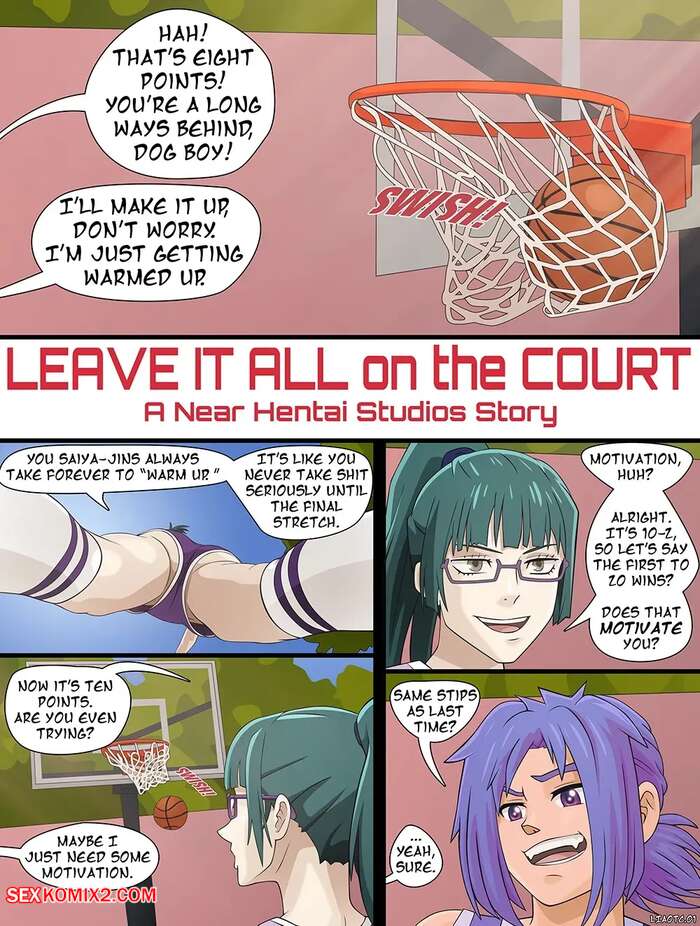 Porn comic Leave It All On The Court. Nearphotison