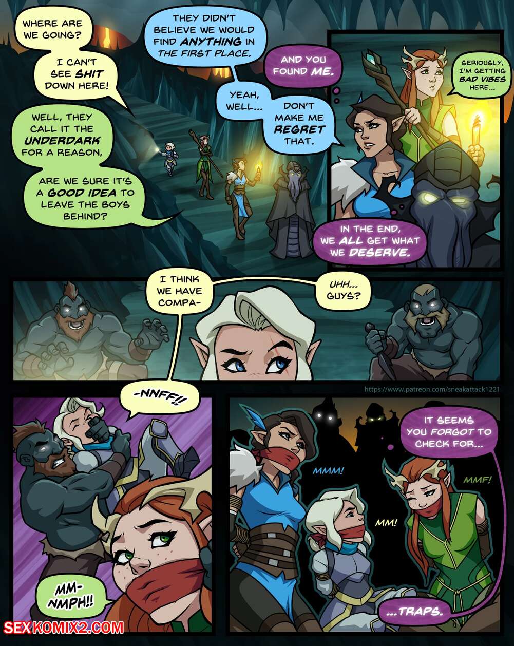 ✅️ Porn comic Legend of Vox Machina. Chapter 1. SneakAttack1221. Sex comic  beauties were captured | Porn comics in English for adults only |  sexkomix2.com