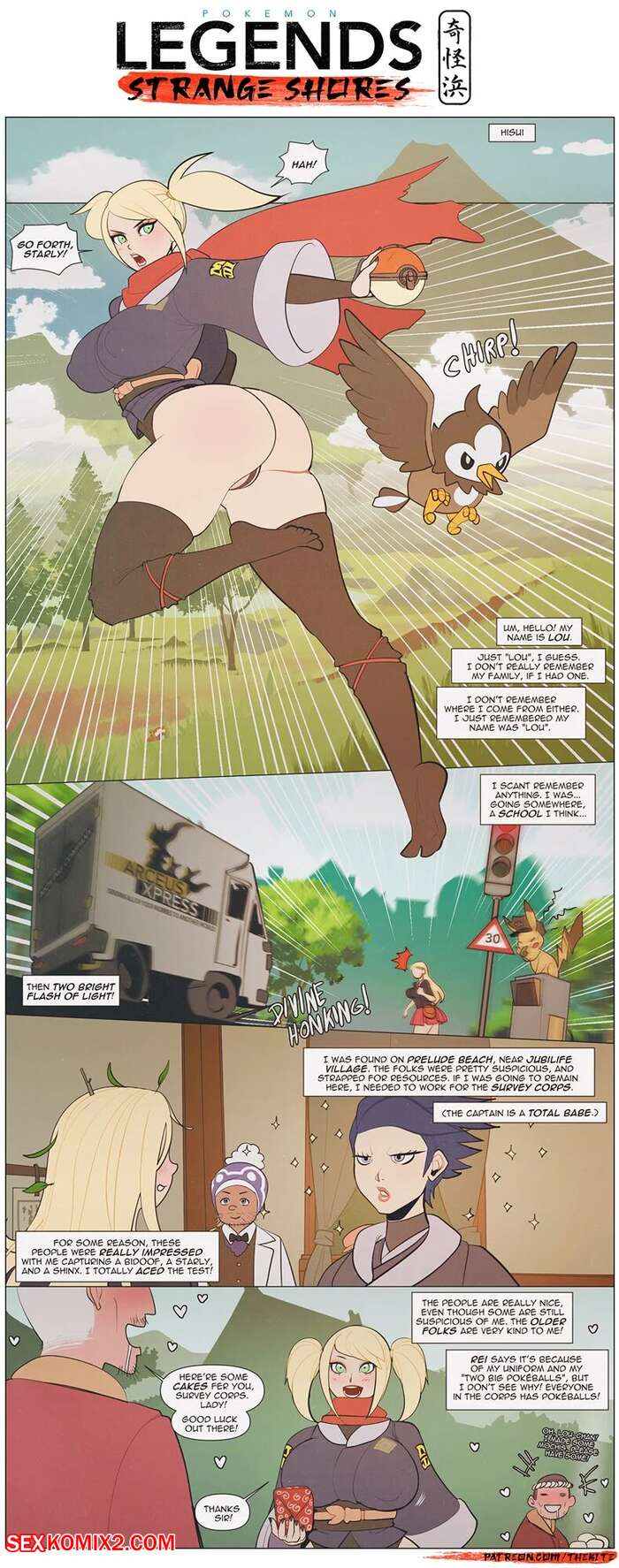 Pokemon legends arceus porn comics