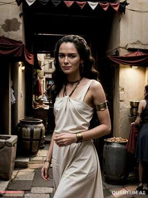 Porn comic Lena Headey. 300 Spartans Queen Gorgo Ancient Greece. QuantumAI