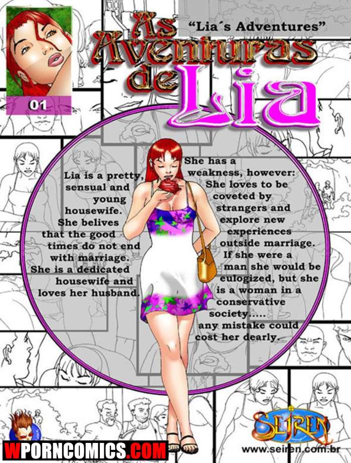 Porn comic Lia is Adventures. Part 1.