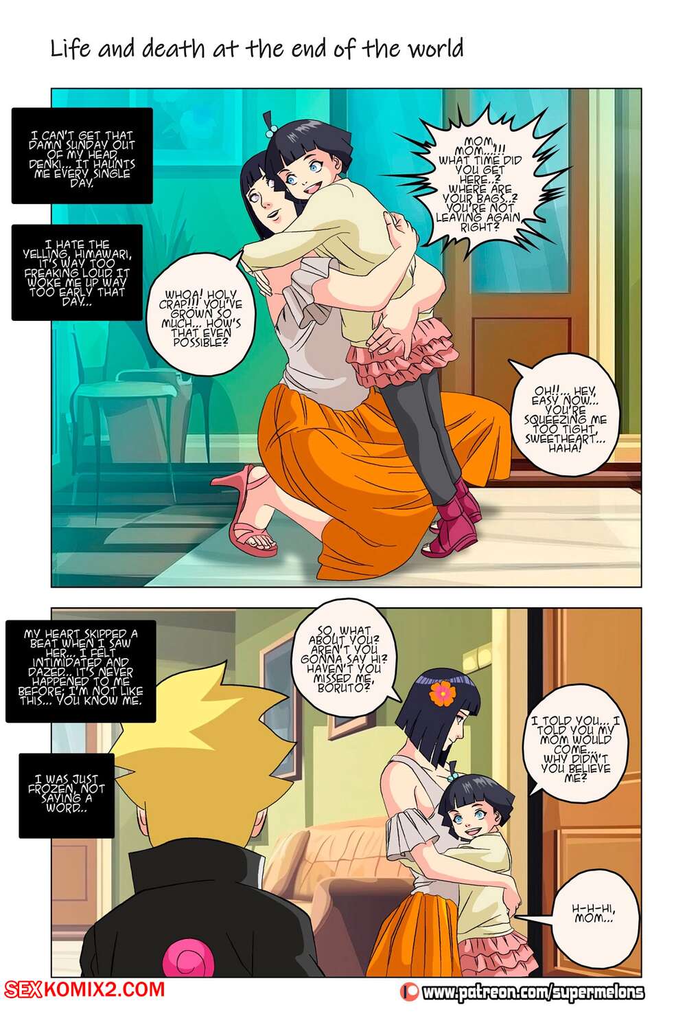 Hinata x himawari porn comics