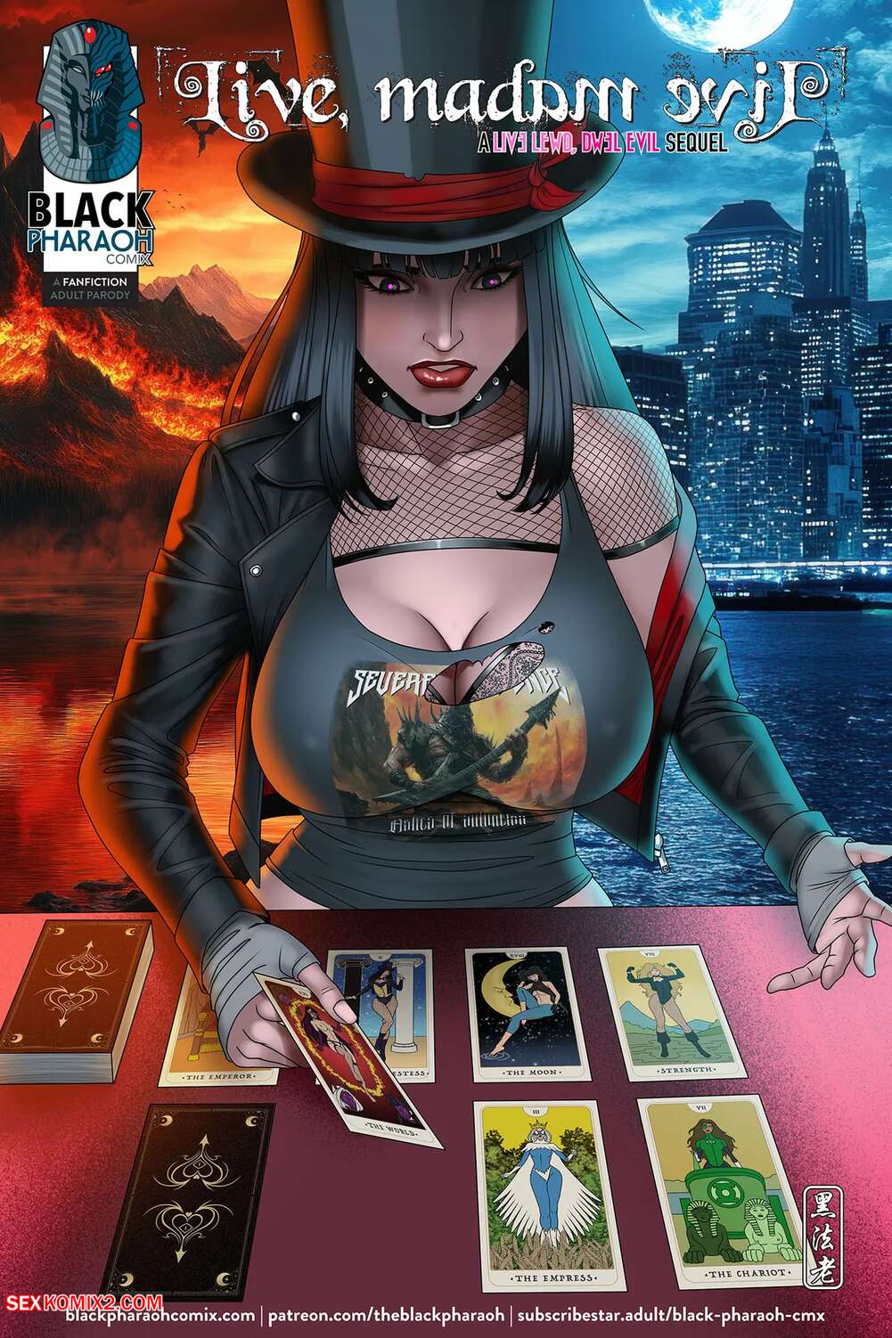 Porn comic Live Madam, Evil. Black Pharaoh