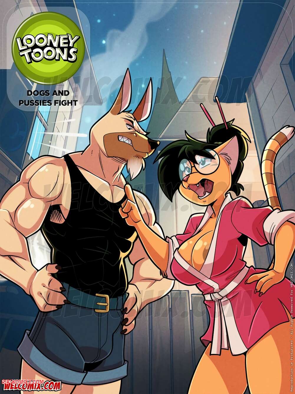 Porn comic Looney Tunes. Chapter 4. WC TF