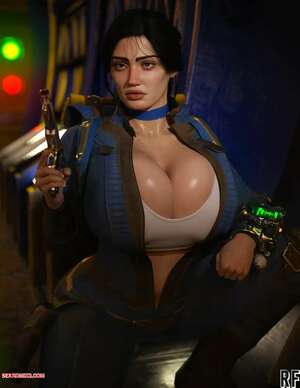 Porn comic Lucy MacLean. Fallout TV. Rude Frog