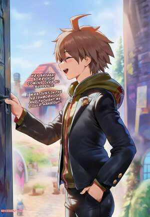Porn comic Maizono Sayaka X Naegi Makoto. MeiOgun