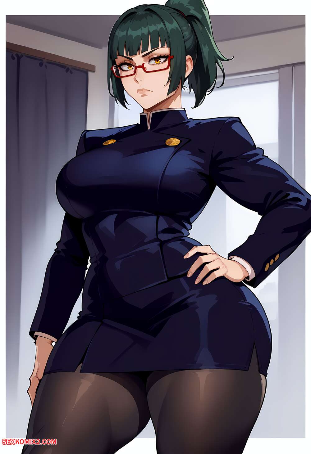 Porn comic Maki Zenin x BBC. Floxin