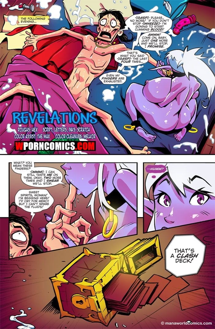 Porn comic Mana World. Part 6. Revelations. Porn comic Mana World. Part 6. Revelations.