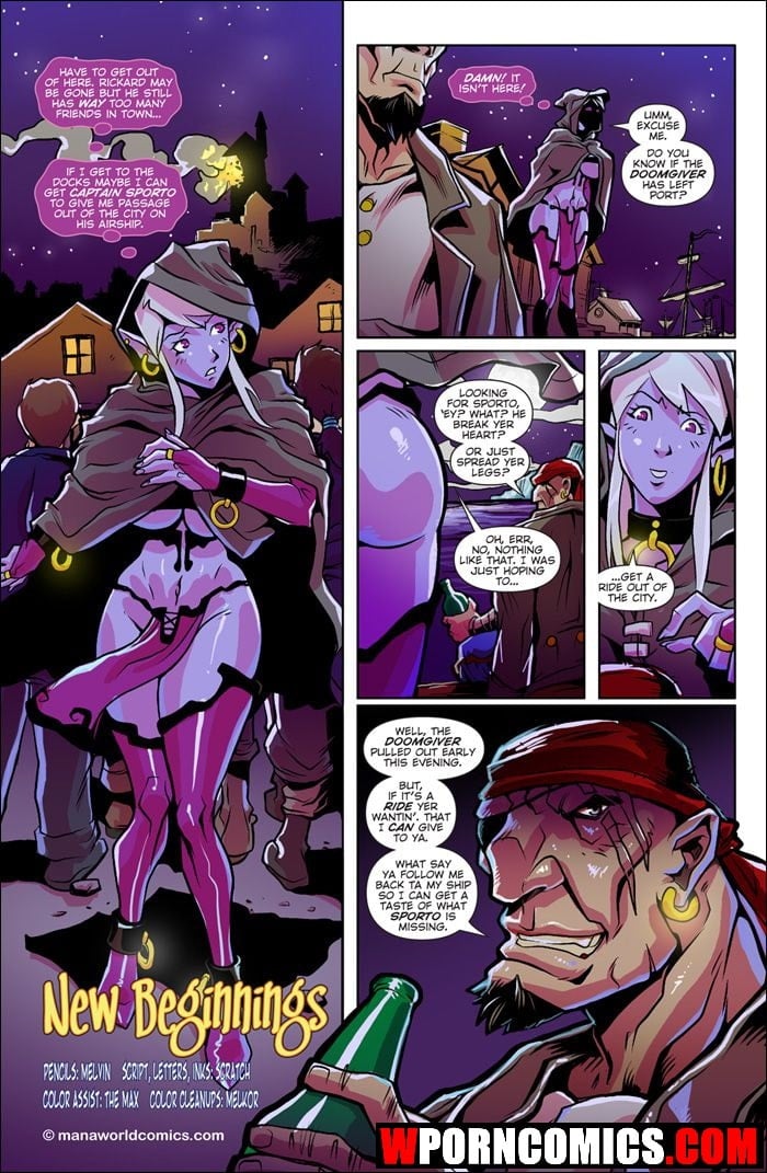 Porn comic Mana World. Part 7. New Beginnings. Porn comic Mana World. Part 7. New Beginnings.