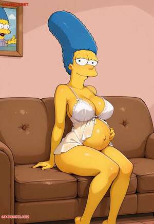 Porn comic Marge Pregnant again. NaughtyToons