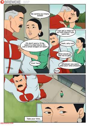 Porn comic Mark x Debbie. Invincible. Brewdie