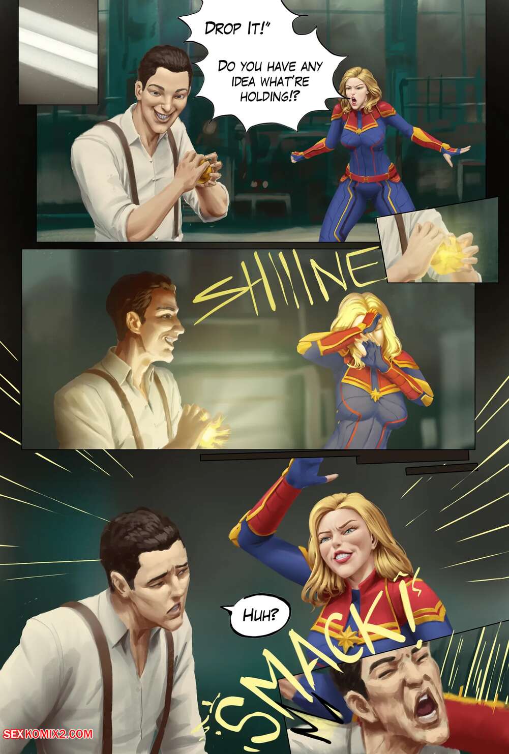 Porn comic Marvelous. Marvel Comics. TSFSingularity