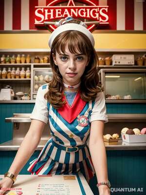 Porn comic Maya Hawke. Stranger Things Ahoy Ice Cream 1980s Vintage Classic. QuantumAI