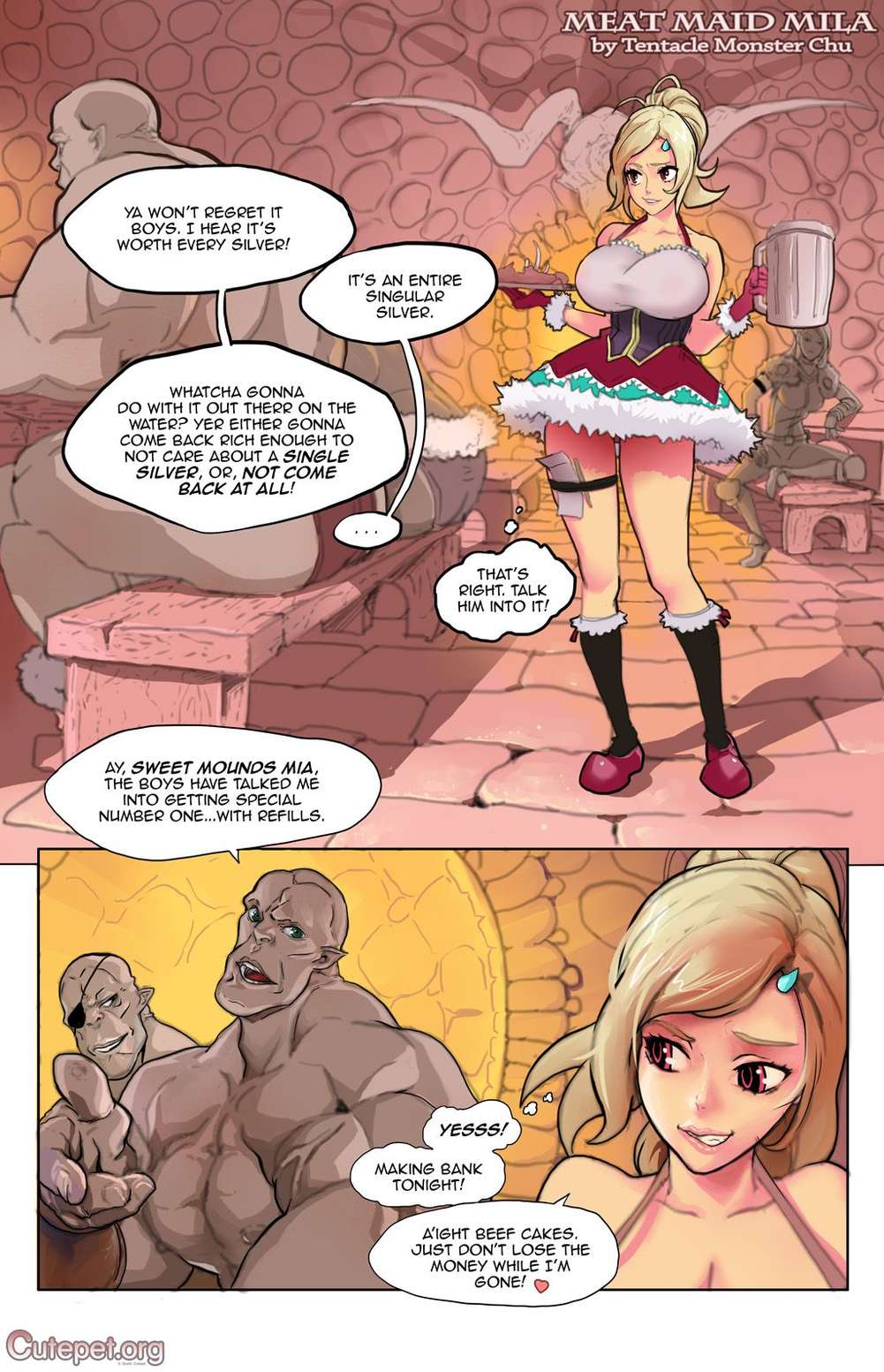 Maid Comic Girl - âœ…ï¸ Porn comic Meat Maid Mila. Part 1. Sex comic | Porn comics in English  for adults only | sexkomix2.com