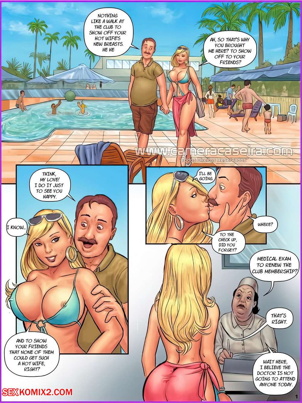 ✅️ Porn comic Medical Examination At The Club picture