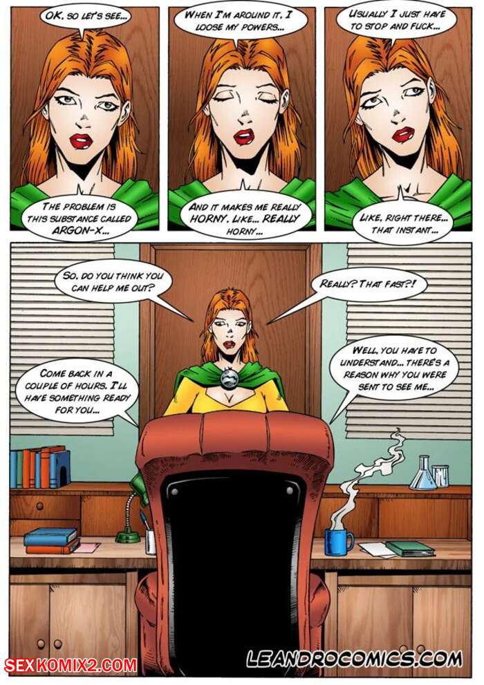 Porn comic Megachick Meets Eugene. Chapter 1. Leandro Comics.