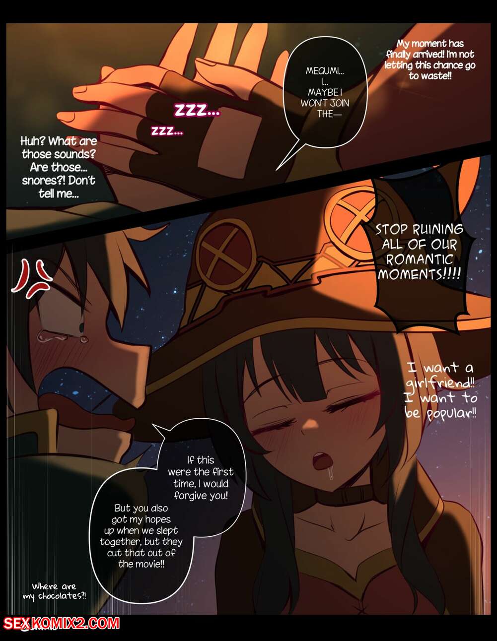 ✅️ Porn comic Megumin Konosuba Niui Sex comic hot brunette  