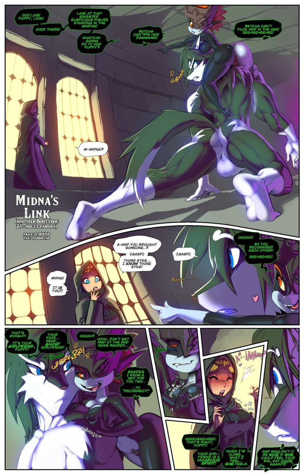 Midna porn comics