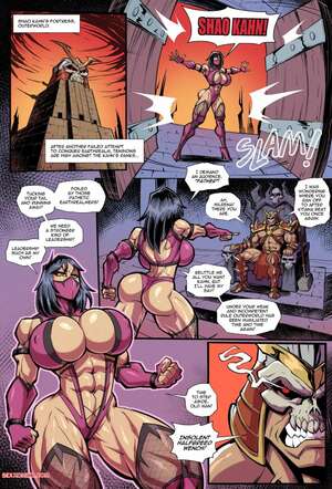 Porn comic Mileenas Challenge. Mortal Kombat. Fontez